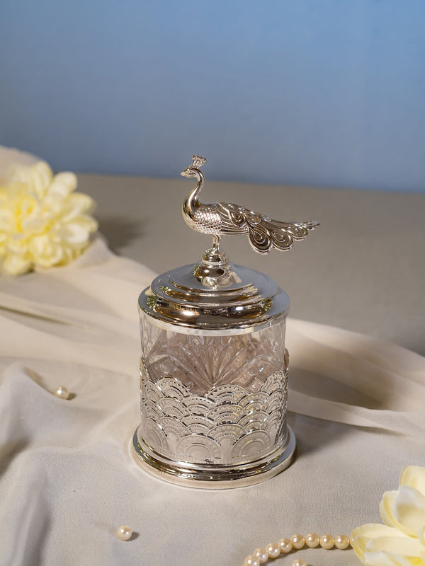Big Peacock Jar