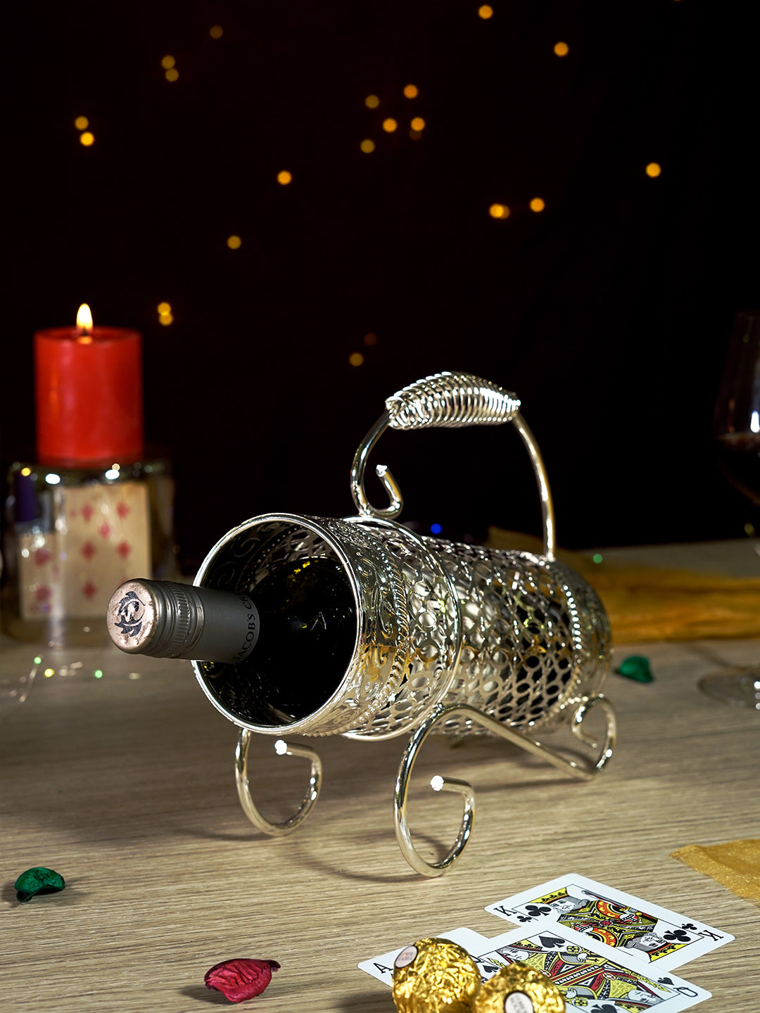 Shop New Wine Bottle Holder Online – Ekaani - Main Image