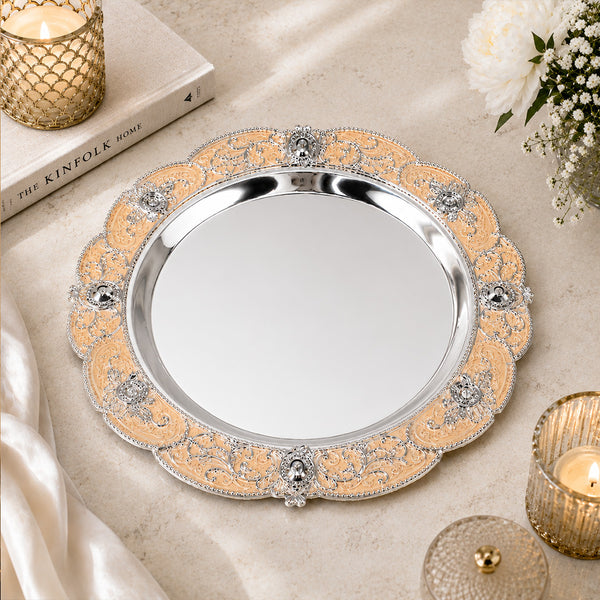 Embroided Tray