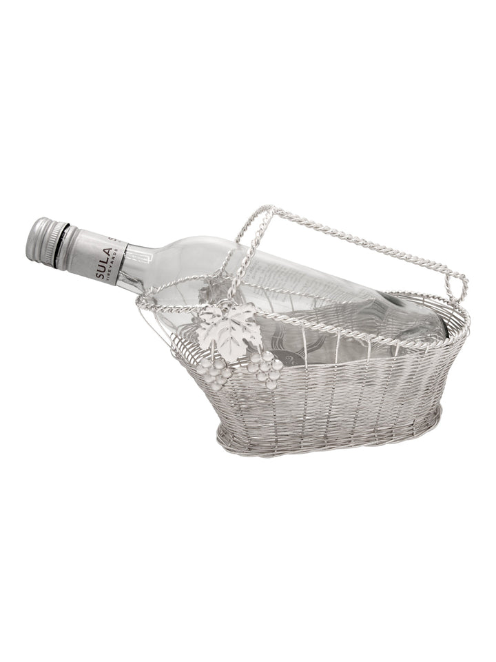Buy Basket Wine Bottle Holder