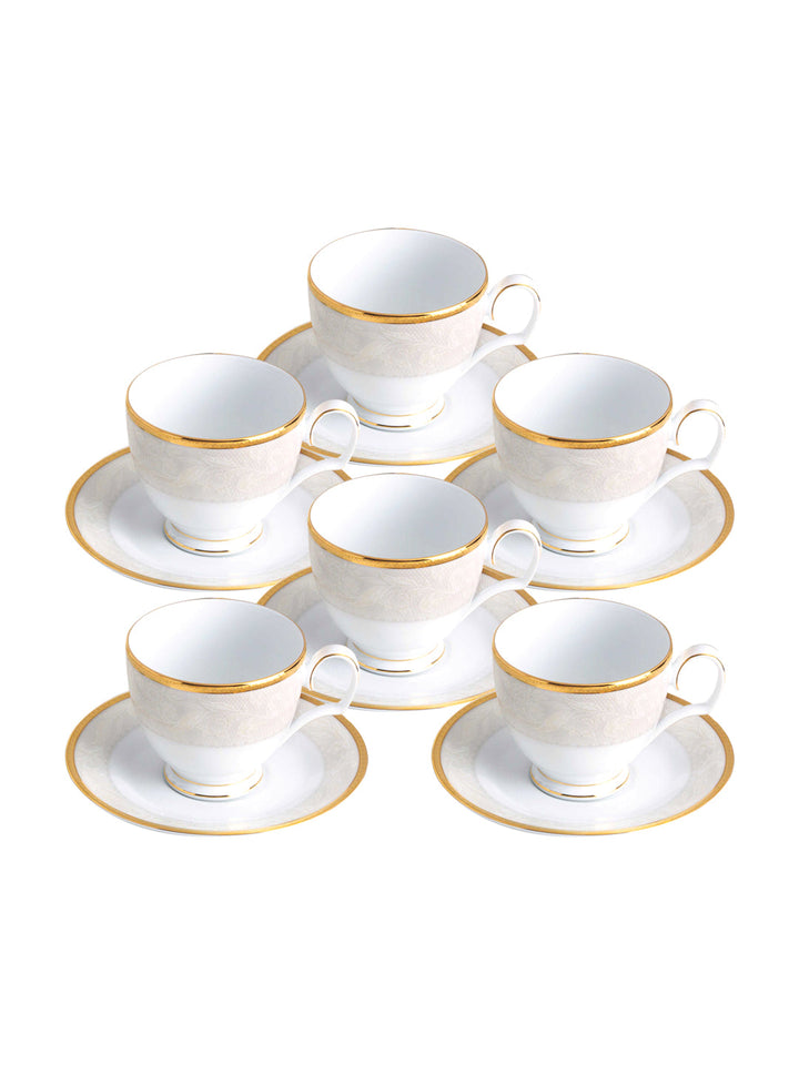Buy Flanders Gold-12 Pcs Cup & Saucer