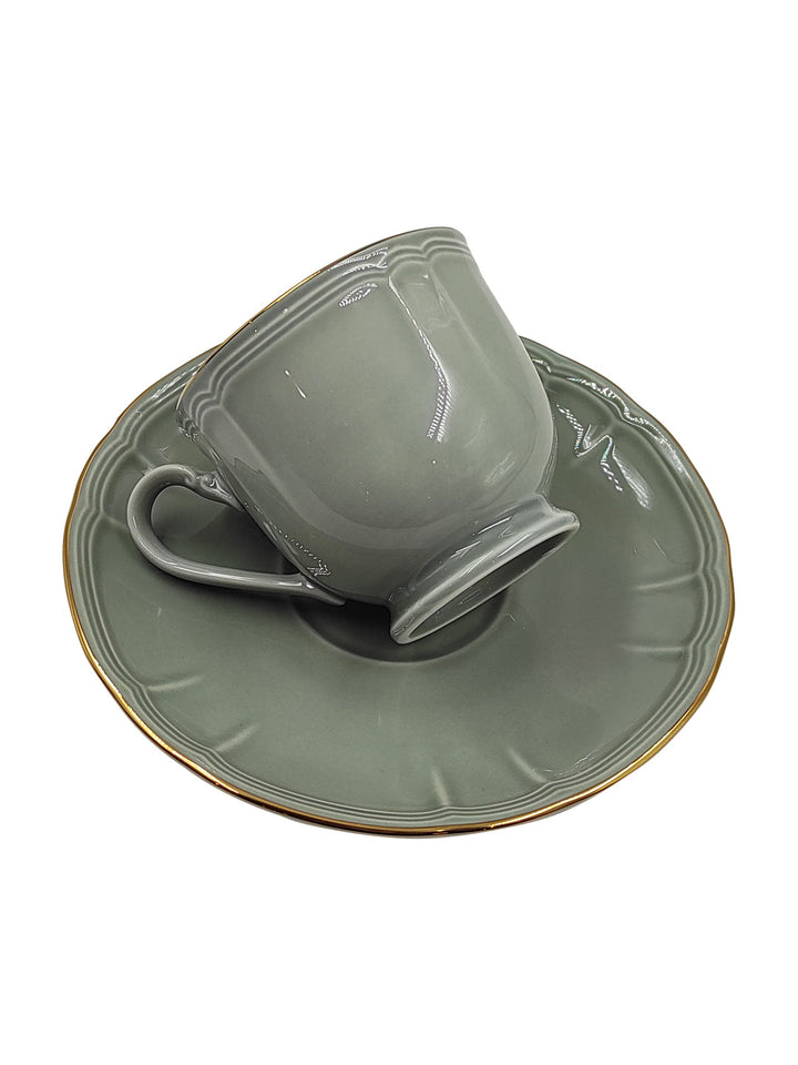 Buy Provence Ash-4 Pcs Tea Cup Saucer