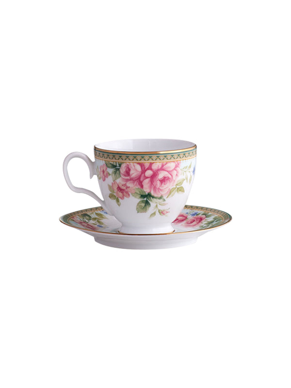 Buy Rosa Basket-17 Pcs Tea Set
