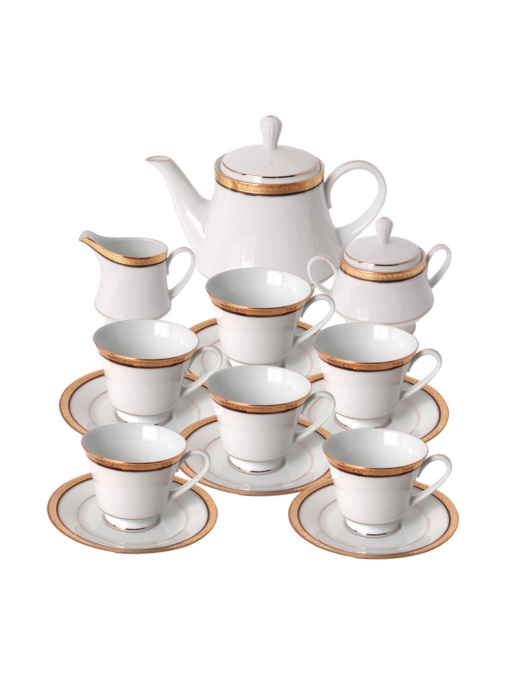 Buy Regent Gold-17 Pcs Tea Set