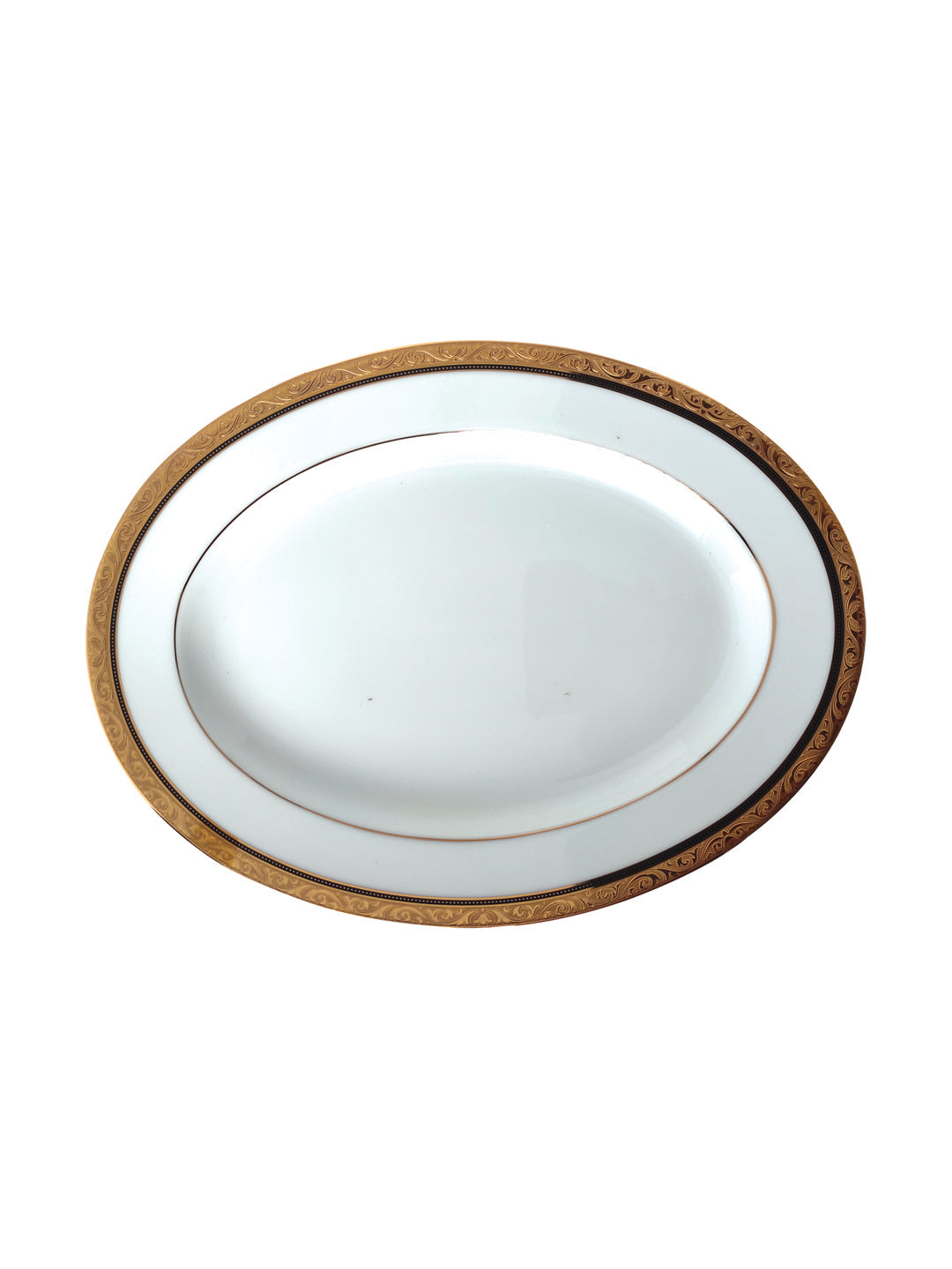 LENOX CONTINENTAL DINING GOLD 皿 約27cm British Colonial Bamboo Dinner Plate – Lenox Corporation