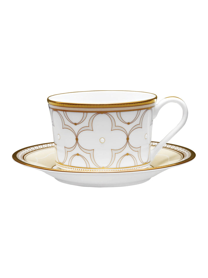 Buy Trefolio Gold-17 Pcs Tea Set