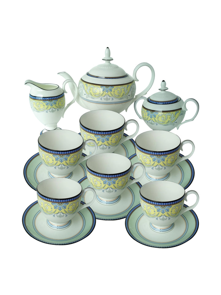 Buy Menorca Palace-17 Pcs Tea Set