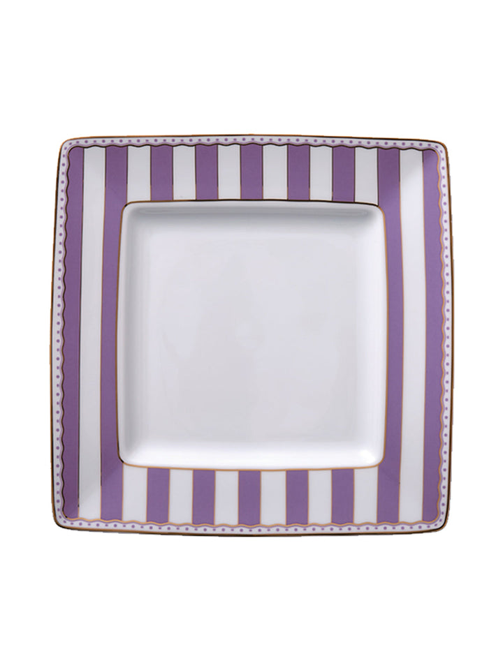 Buy Carnival Lavender Square Plate