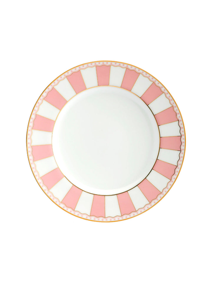 Buy Carnival Pink Cake Plate Set Of Two