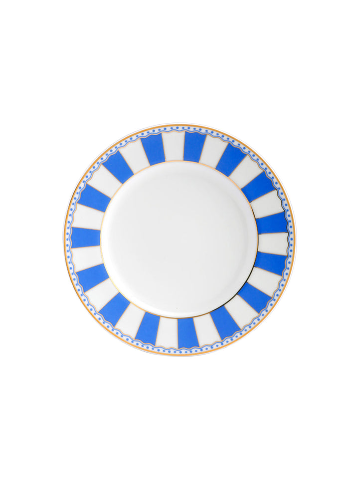 Buy Carnival Blue Cake Plate Set Of Two
