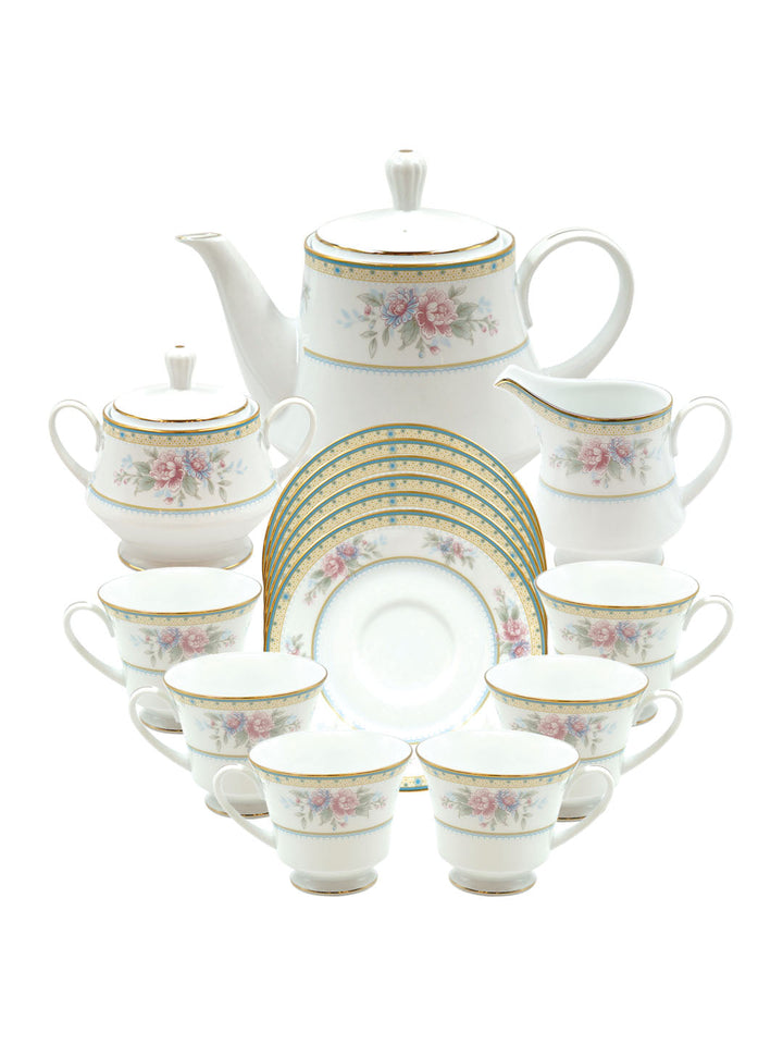 Buy Flourishing Mdw-17 Pcs Tea Set