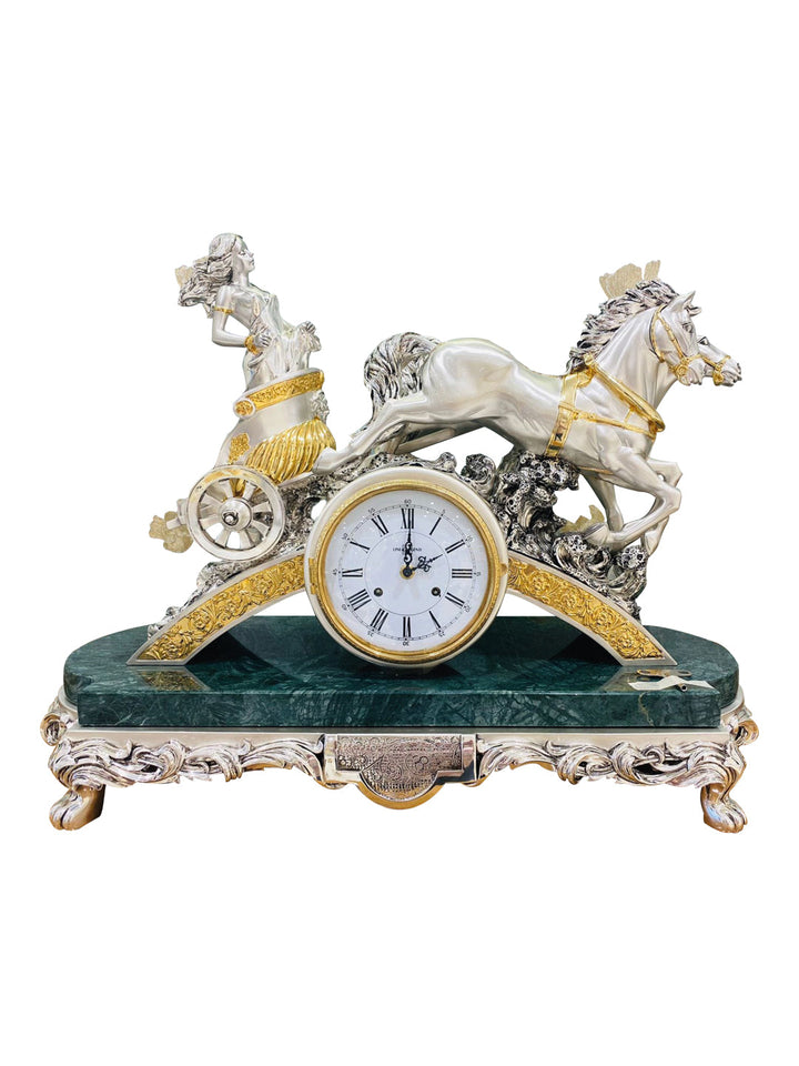 Buy Clock With Lady On Charriot