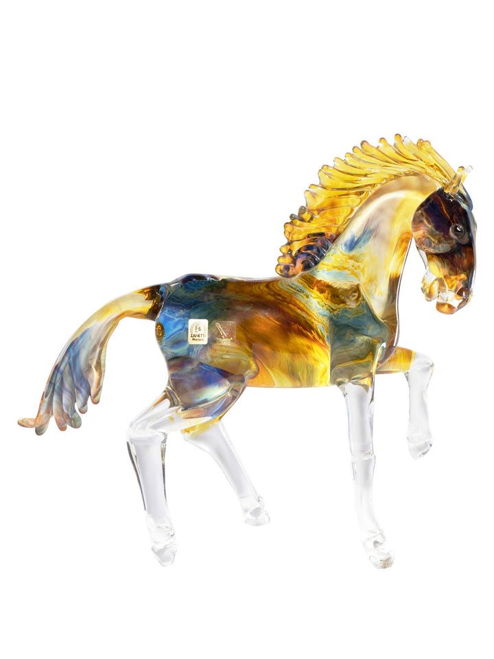 Buy Medium Crystal Calcedonio San Marco Horses