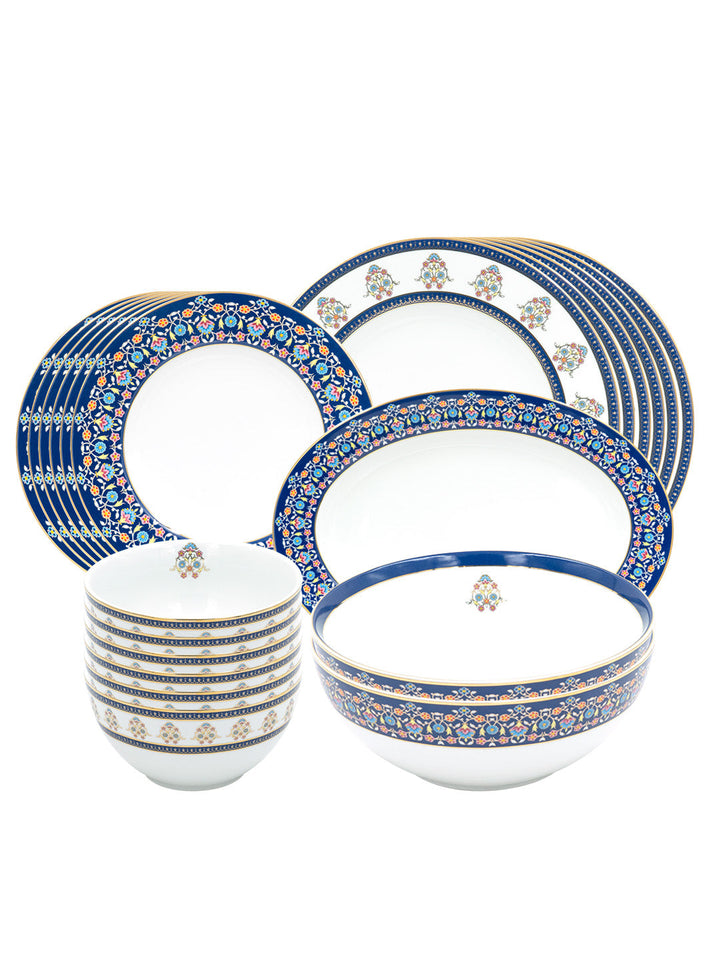 Buy 21349A Indian Royalty Porcelain 21 Pcs Dinner Set