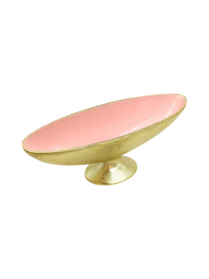 Buy Oval Bowl With Pedestal Small