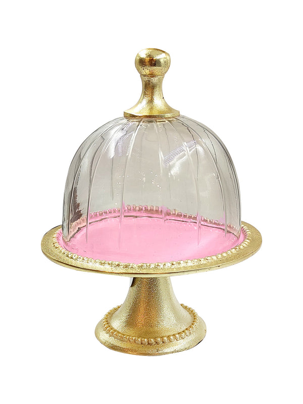 Buy Cake Stand With Glass Dome