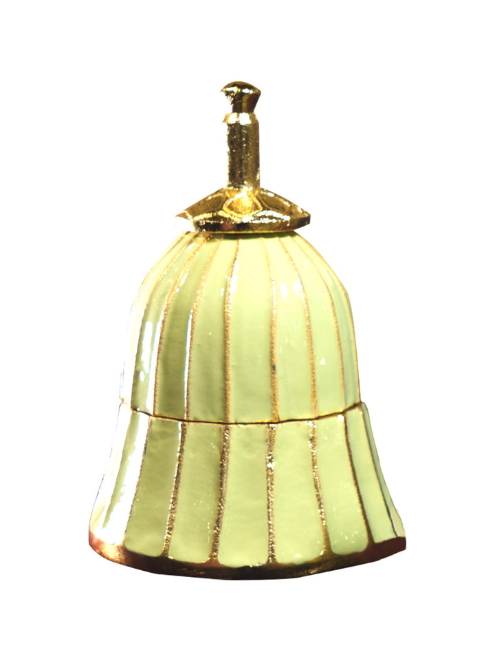Buy Bell Shape Jar With Lid (Large) (Gdd & Enamol)